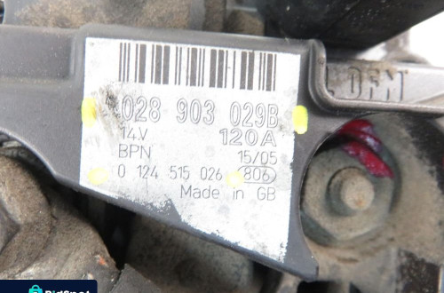 ALTERNATOR AUDI A4 B5 1.9 TDI  AJM 028903029B 0124515026