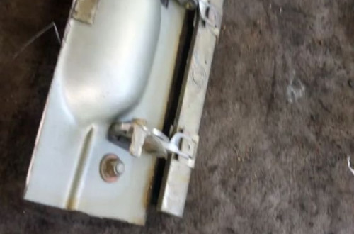 bmw e23 7 klamka drzwi tyl tylnia tylna prawa chrom