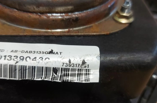 Poduszka powietrzna kierowcy Airbag Fiat Stilo 735317551