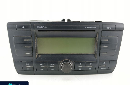 RADIO CD STREAM MP3 SKODA OCTAVIA II 1Z0035161C
