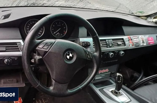 BMW 5 E60 09r DESKA ROZDZIELCZA AIRBAG NAPINACZE