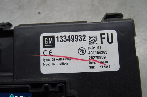 OPEL MERIVA B 10-13 1.3CDTI MODUŁ KOMFORTU 13349932FU 13349932 FU