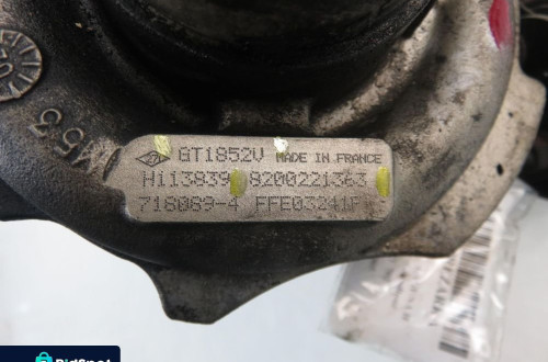 TURBOSPRĘŻARKA RENAULT LAGUNA II 2.2 dCi  8200221363