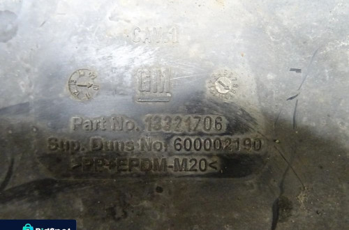 OPEL MERIVA B 10-13 1.3CDTI OSŁONA PODWOZIA DOLNA SILNIKA 13321706