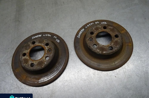 VW SHARAN I LIFT 00-04 1.9 TDI LB7Z TARCZE HAMULCOWE TYŁ