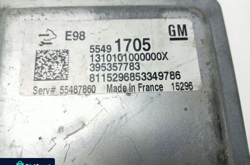 KOMPUTER STEROWNIK SILNIKA OPEL INSIGNIA A 1.6 CDTI 136KM B16DTH 55491705