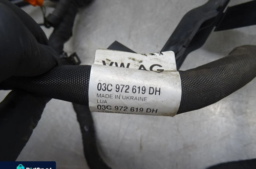 VW CC LIFT 11-16 1.4 TSI WIĄZKA INSTALACJA SILNIKA 03C972619 DH