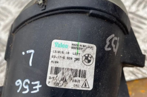 bmw x5 e53 halogen lewy lampa przeciwmgielna lewa 6920885