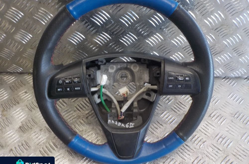 MAZDA 6 II KIEROWNICA SKÓRA MULTIFUNKCJA