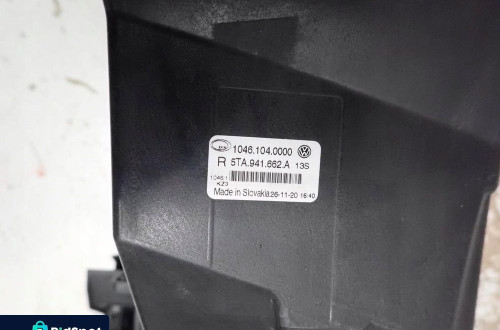 Halogen prawy VW TOURAN 2015- 5TA941662A