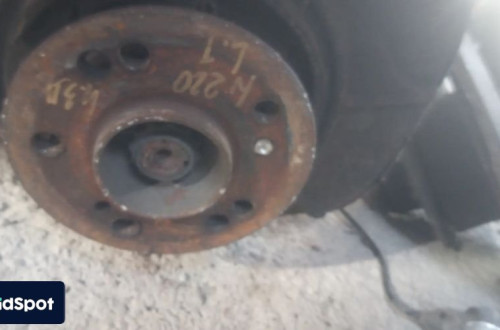 mercedes w220 s-klasa 4.3b v8 wahacz zwrotnica piasta polos tyl tylnia lewa