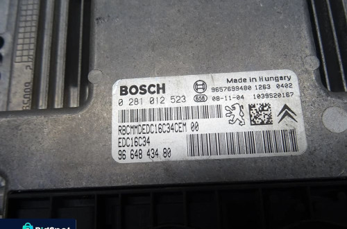CITROEN C3 I LIFT HB 5D EZRC STEROWNIK KOMPUTER SILNIKA 9664843480