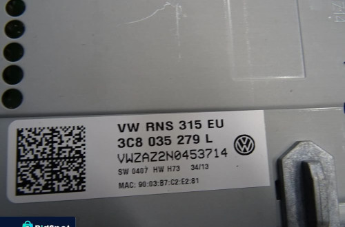 VW CC LIFT 11-16 1.4 TSI RADIO NAWIGACJA 3C8035279L