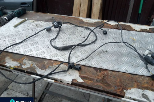 bmw e60 wiazka pdc czujnikow parkowania tyl tylnia tylna