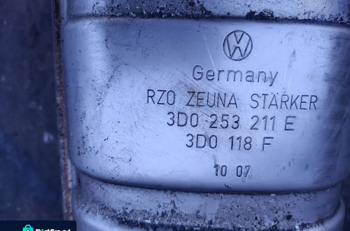 VW PHAETON LIFT 08r 6.0 TŁUMIK WYDECH PRAWY 3D0253211E
