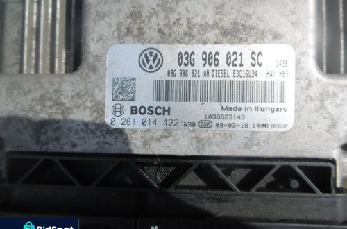 Sterownik komputer LEON II 1,9TDI 03G906021SC 0281014422