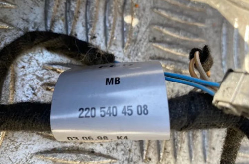 mercedes w220 wiazka instalacja drzwi lewy tyl 2205404508