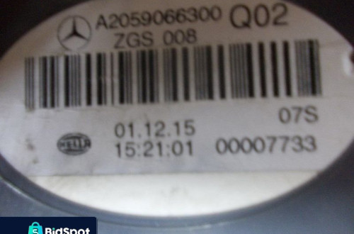 LAMPA TYŁ LEWA MERCEDES MB C KLASA W205 COUPE LED