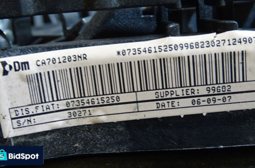 PODUSZKA KIEROWCY FIAT BRAVO II 1.6JTD  07354615250