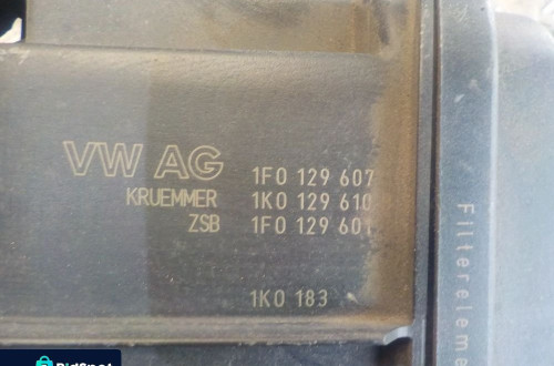 AUDI A3 8P 1.6 FSI OBUDOWA FILTRA POWIETRZA 1F0129607