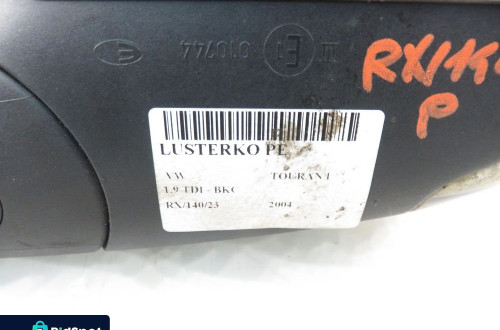 LUSTERKO PRAWE VW TOURAN I 5 PIN LC9Z