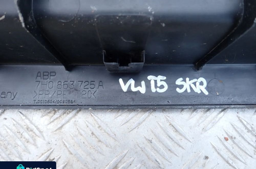 VW T5 STOPIEŃ DRZWI PRZESUWNYCH 7H0863725A EUROPA RADOM