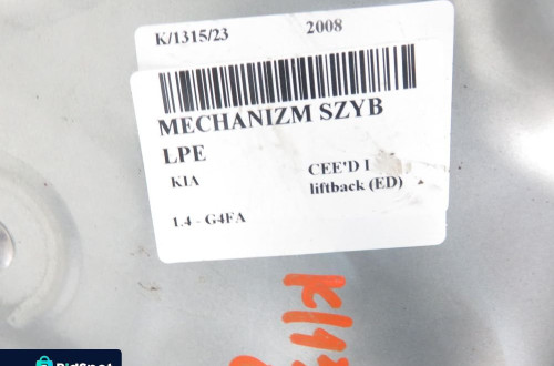 PODNOŚNIK SZYBY LEWY PRZEDNI KIA CEE&#x27;D I 824701H020