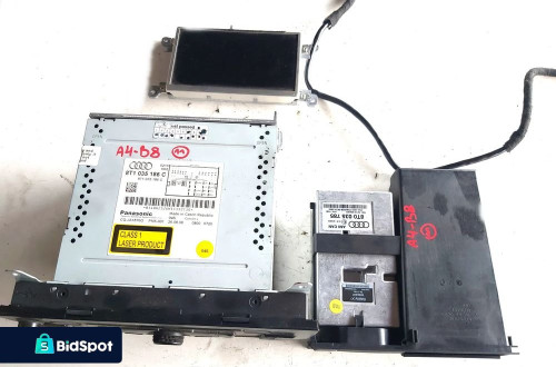 AUDI A4 B8 08r RADIOODTWARZACZ 8T1035186C KOMPLET