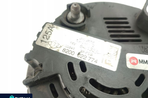ALTERNATOR 125A RENAULT KANGOO I 1.5 DCI K9K702 8200022774