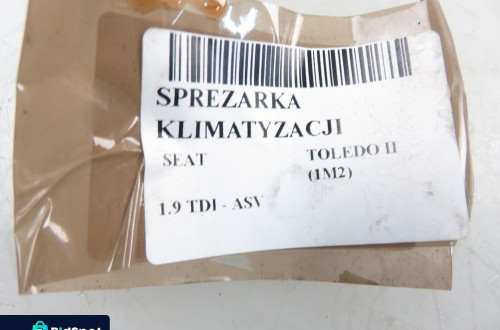 KOMPRESOR KLIMATYZACJI SEAT TOLEDO II 1.9 TDI 7ZV16