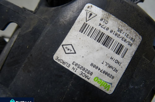 DACIA SANDERO 08-12 HALOGEN LEWY PRZÓD