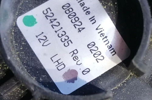 OPEL ASTRA H III DMUCHAWA WENTYLATOR 52421335