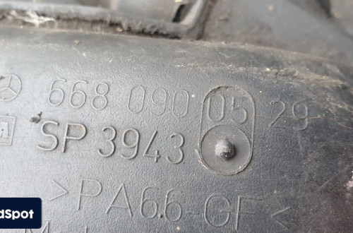 mercedes vaneo w414 w168 1.7 cdi przeplywomierz powietrza 6680900529