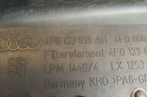 OBUDOWA FILTRA POWIETRZA AUDI A6 C6 4F0133835AH