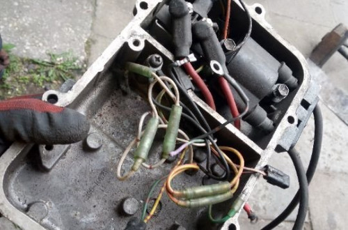 skuter wodny yamaha 650 modul  cewka przewody kable
