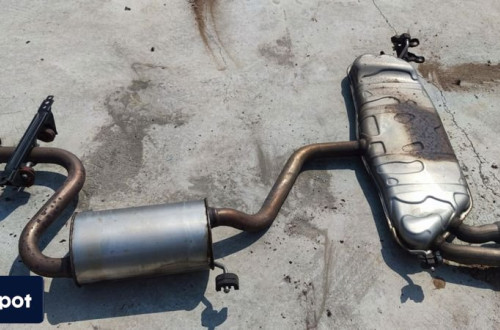 TŁUMIK WYDECH AUDI A3 8P VW SEAT SKODA 1K0253411BK