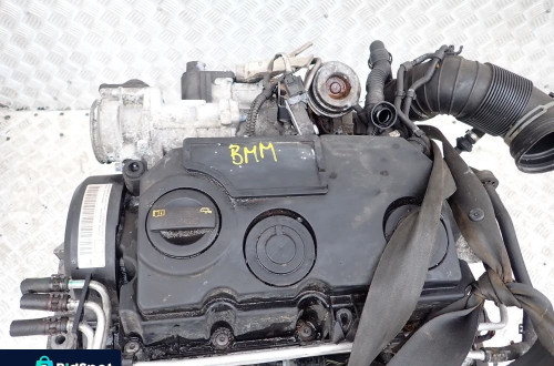 SILNIK  BMM VW AUDI VW PASSAT GOLF SILNIK 2.0 TDI BMM KOMPLETNY
