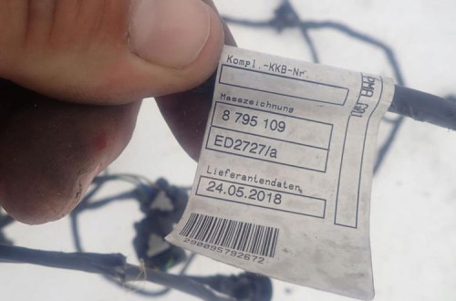 BMW X3 G01 17- WIĄZKA INSTALACJA ZDERZAKA TYŁ PDC