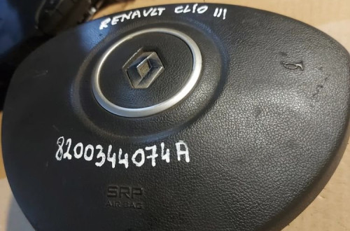 Poduszka powietrzna kierowcy Airbag Renault Clio III 8200344074A