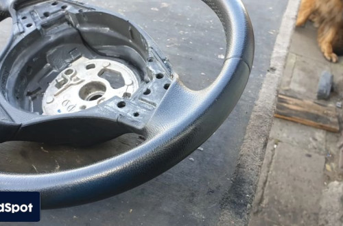 bmw e90 e91 kierownica skorzana skora ladna 61645150g