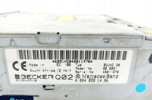 RADIO MERCEDES VANEO W414 (2001-2005) A0048201486