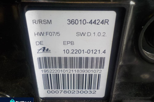 RENAULT KOLEOS MECHANIZM HAMULCA RĘCZNEGO ELEKTRYCZNY 36010-4424R
