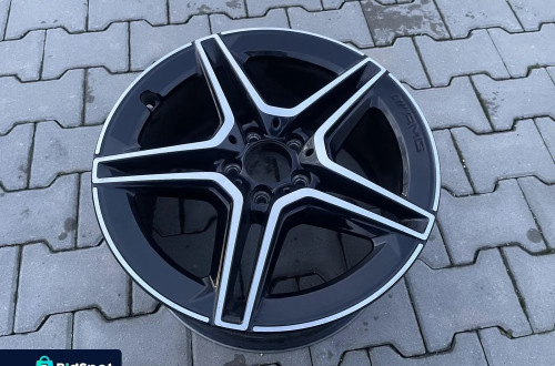 FELGA ALUFELGA 18 MERCEDES E W213 JAK NOWA ET49 9J A2134016400 SPRAWDZONA! POJEDYNKA 5X112