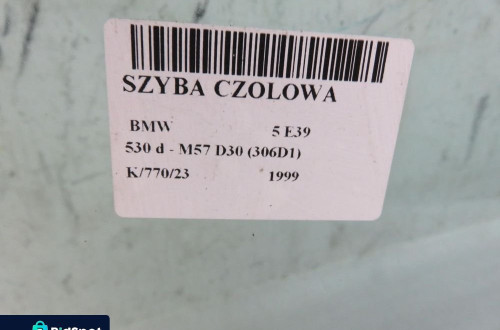 SZYBA CZOŁOWA BMW 5 E39