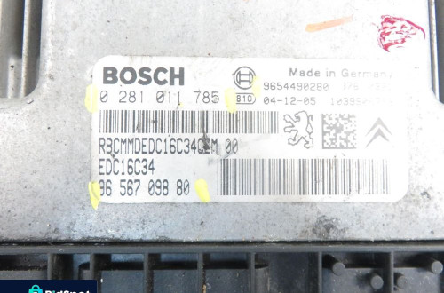 STEROWNIK CITROEN C2 1.4 HDi 9654490280 0281011785