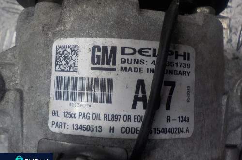OPEL ASTRA J 1.7 CDTI KOMPRESOR KLIMATYZACJI 13450513