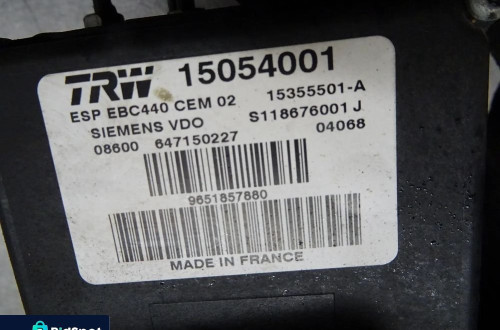 PEUGEOT 407 04-07 2.0B POMPA ABS 15054001