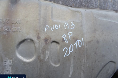 AUDI A3 8P 03-07 2.0 TDI TŁUMIK WYDECH KOŃCOWY