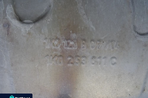AUDI A3 8P 03-07 2.0 TDI TŁUMIK WYDECH KOŃCOWY