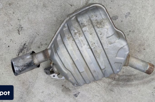 TŁUMIK WYDECH KOŃCOWY AUDI A6 C7 A7 4G0253612AB